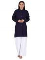 Aastha Womenswear-Long Coat F/S-Navy