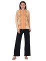 Aastha Womenswear-Cardigan F/S-Beige & Sky