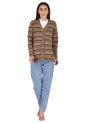 Aastha Womenswear-Cardigan F/S-Brown Multi