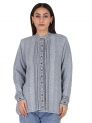 Aastha Womenswear-Cardigan F/S-Lt Blue