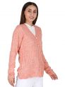 Aastha Womenswear-Cardigan F/S-Lt Rust