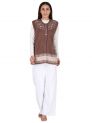 Aastha Womenswear-Cardigan S/L-Red