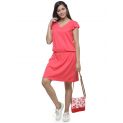 Aastha Women Indowestern Dress Coral