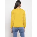 Aastha Women Indowestern Tees Yellow