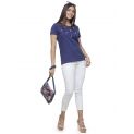 Aastha Women Indowestern Tees Navy