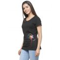 Aastha Women Indowestern Tees Black