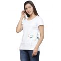 Aastha Women Indowestern Tees White