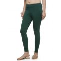 Aastha Women Indowestern Leggings Forest Green 1793