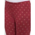 Aastha Women Indowestern Leggings Maroon