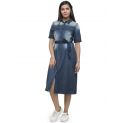 Aastha Women Indowestern Dress Tinted Denim