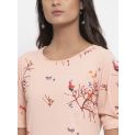 Aastha Women Indowestern Dress Peach