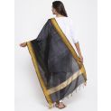 Aastha Women Indowestern Dupatta Black