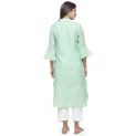 Aastha Women Indowestern Kurta Pistachio