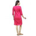 Aastha Women Indowestern Kurta Pink