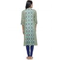 Aastha Women Indowestern Tunic Green