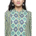 Aastha Women Indowestern Tunic Green
