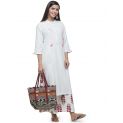 Aastha Women Indowestern Kurta Powder Blue