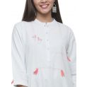 Aastha Women Indowestern Kurta Powder Blue