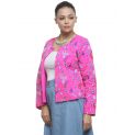 Aastha Women Indowestern Jacket\Outwear Pink