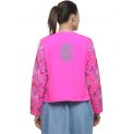 Aastha Women Indowestern Jacket\Outwear Pink