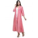 Aastha Women Indowestern Jacket\Outwear Coral