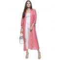 Aastha Women Indowestern Jacket\Outwear Coral