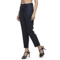 Aastha Women Indowestern Pants Navy Blue