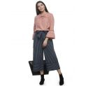 Aastha Women Indowestern Pants Navy & White