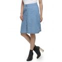 Aastha Women Indowestern Skirt Light Denim Blue