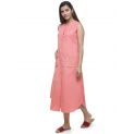 Aastha Women Indowestern Tunic Coral