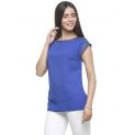 Aastha Women Indowestern Top Navy