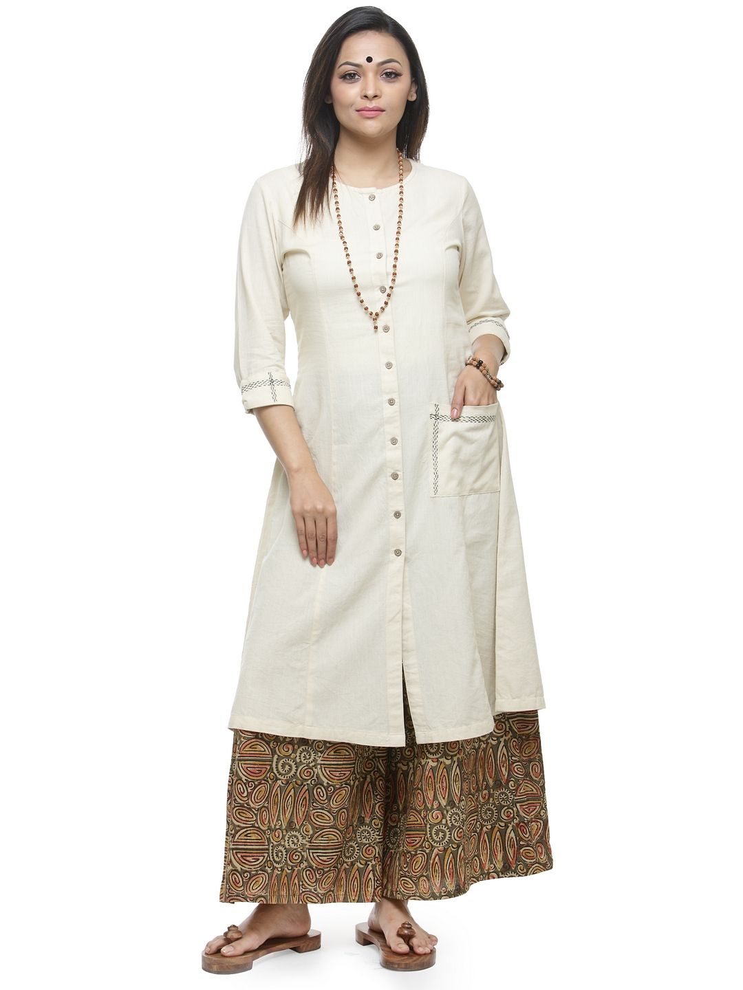 Khadi kurta for ladies clearance