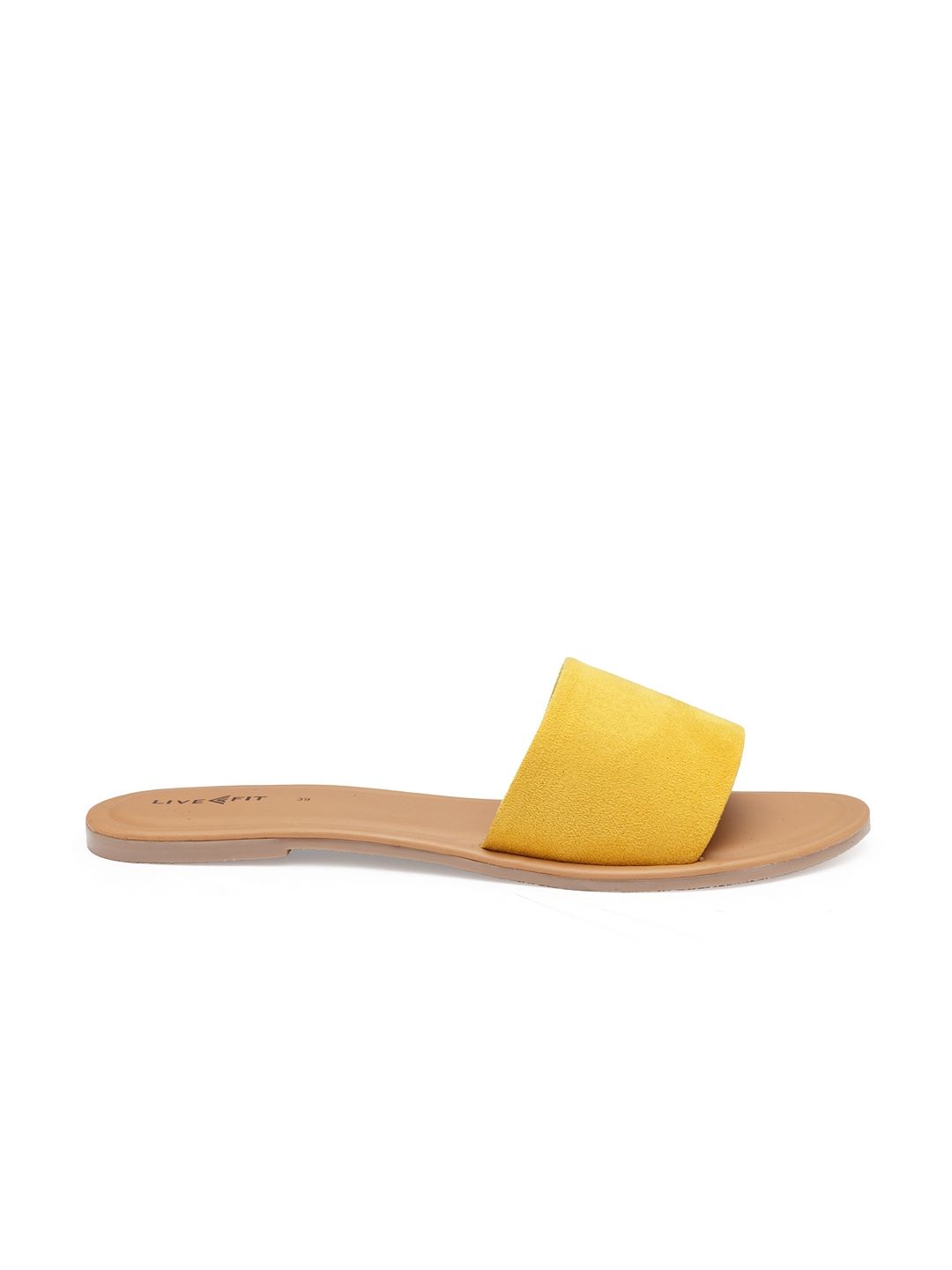 Mustard slide hotsell sandals