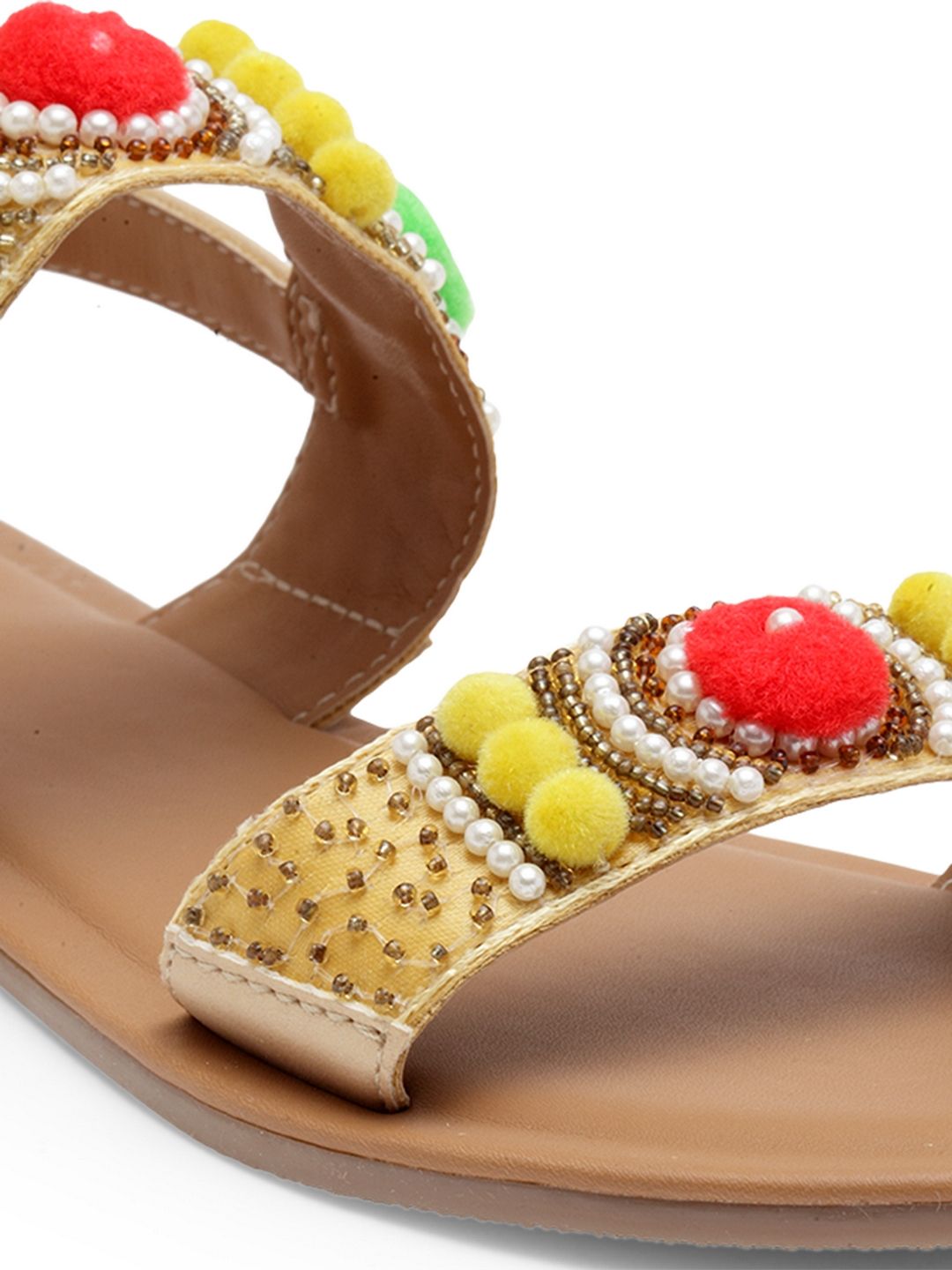 Live Fit Footwear Women Sandal Gold