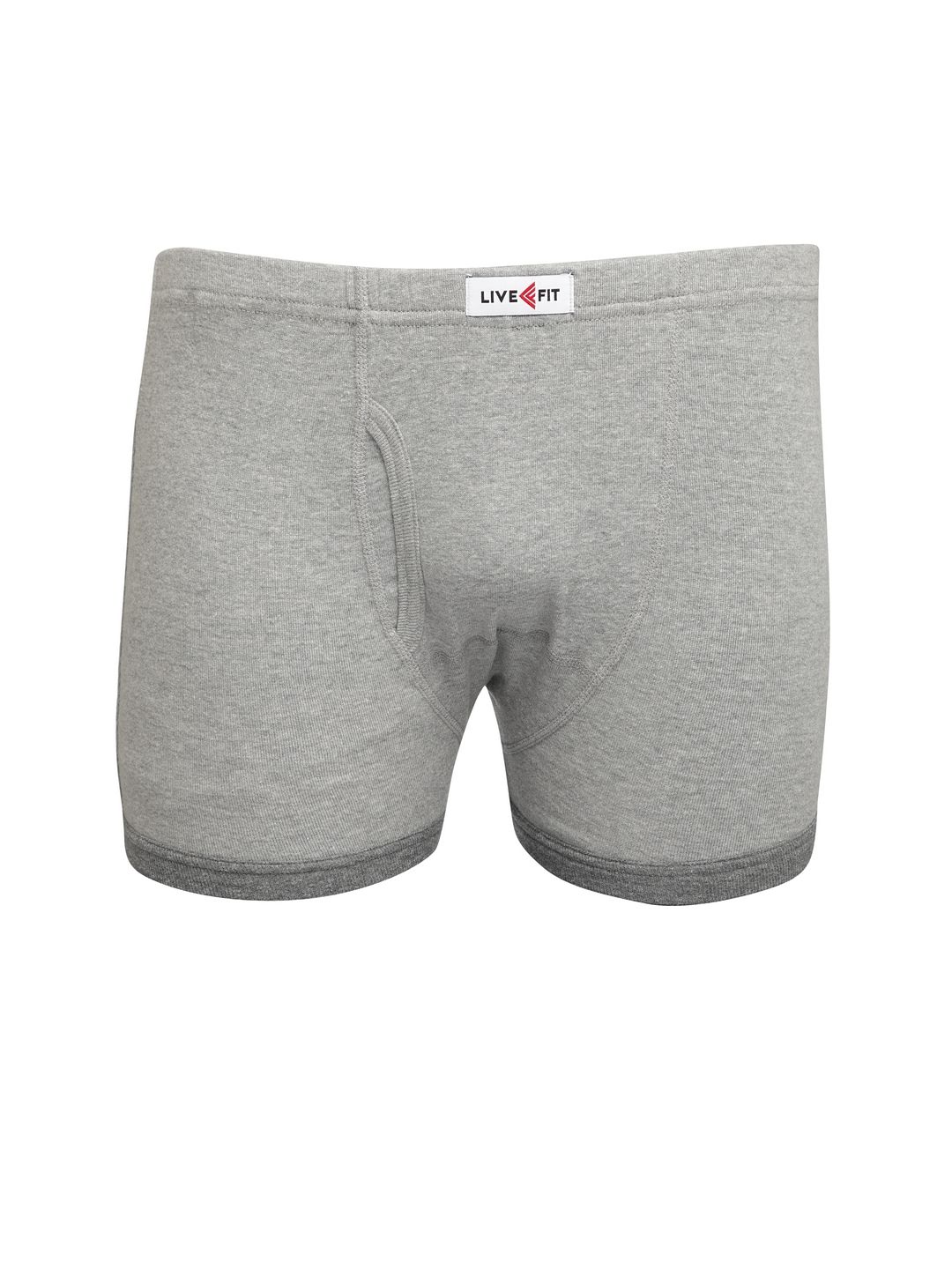 Live Fit Innerwear Trunk Light Grey