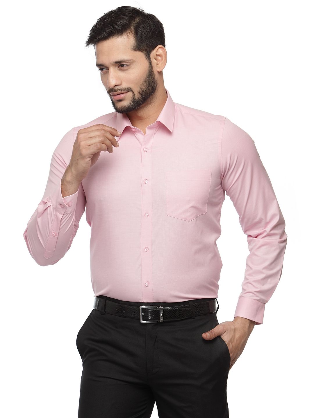 Pink dressy shirt outlet