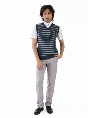 Sanskar Menswear Casual Trouser Grey