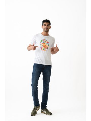 Live-Fit- Adult Unisex- Crew Neck Tee H\S- White