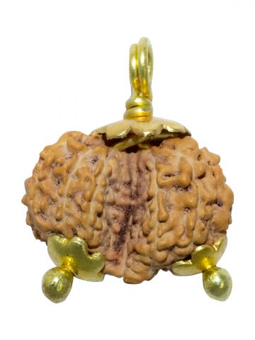 Nirakar Rudraksha Golden Cap
