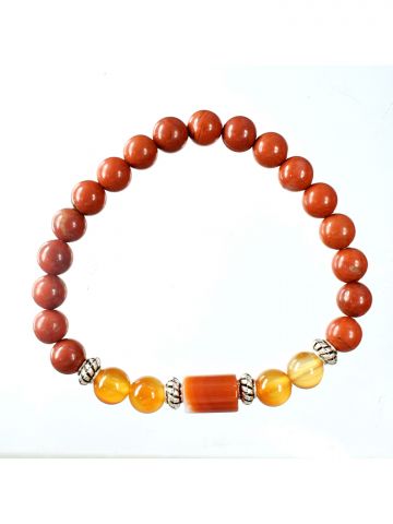 Mesh Rashi Bracelet With Semi Pre.Stone