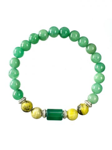 Mithun Rashi Bracelet With Semi Pre.Stone