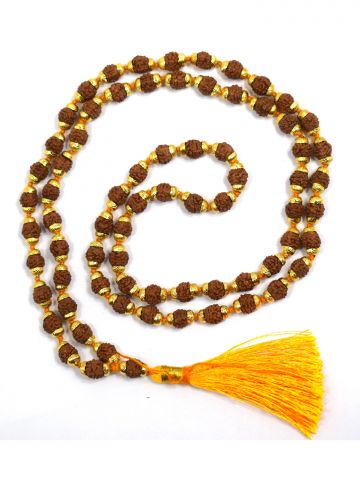 Rudraksha Mala (Metal Mala 72+1)