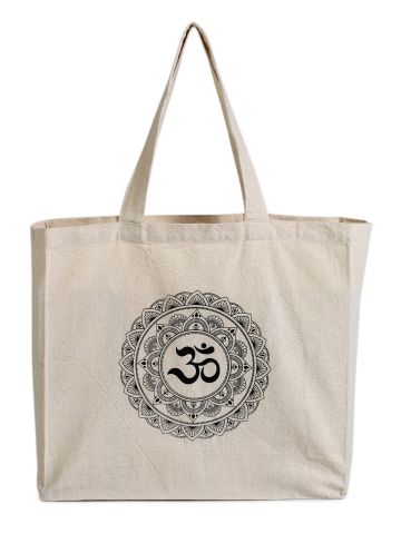 Natural Printed Tote Bag For Women