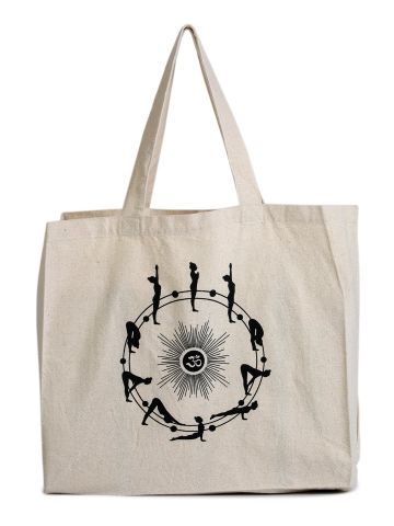 Natural Printed Tote Bag For Women
