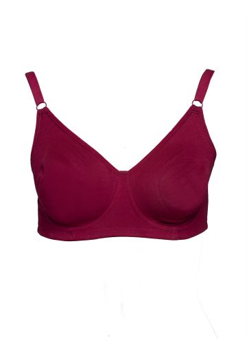 Live Fit Innerwear Bra Maroon