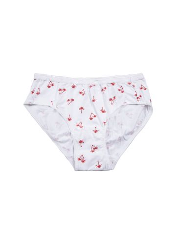 3pack Denim Print Panty | SHEIN IN