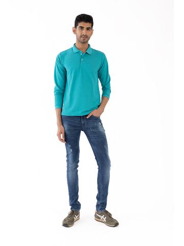 Sanskar-Menswear-Fashion Polo F\S-B.Green 
