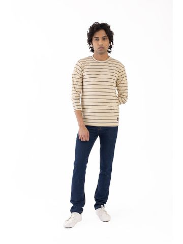 Sanskar-Menswear-Crew Neck Tee F\S-Fawn