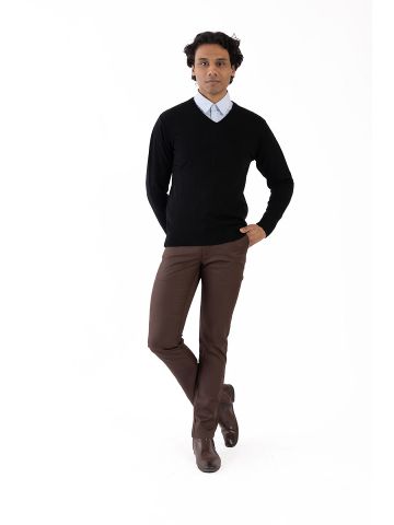 Sanskar-Menswear-Sweater F/S- Black 