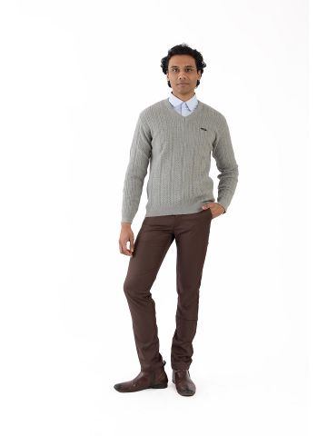 Sanskar-Menswear-Sweater F/S- Dark Pista 